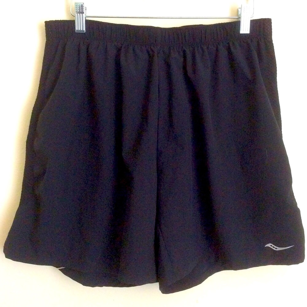 Saucony Men’s Running Biking Shorts With Liner XL Activewear Workout